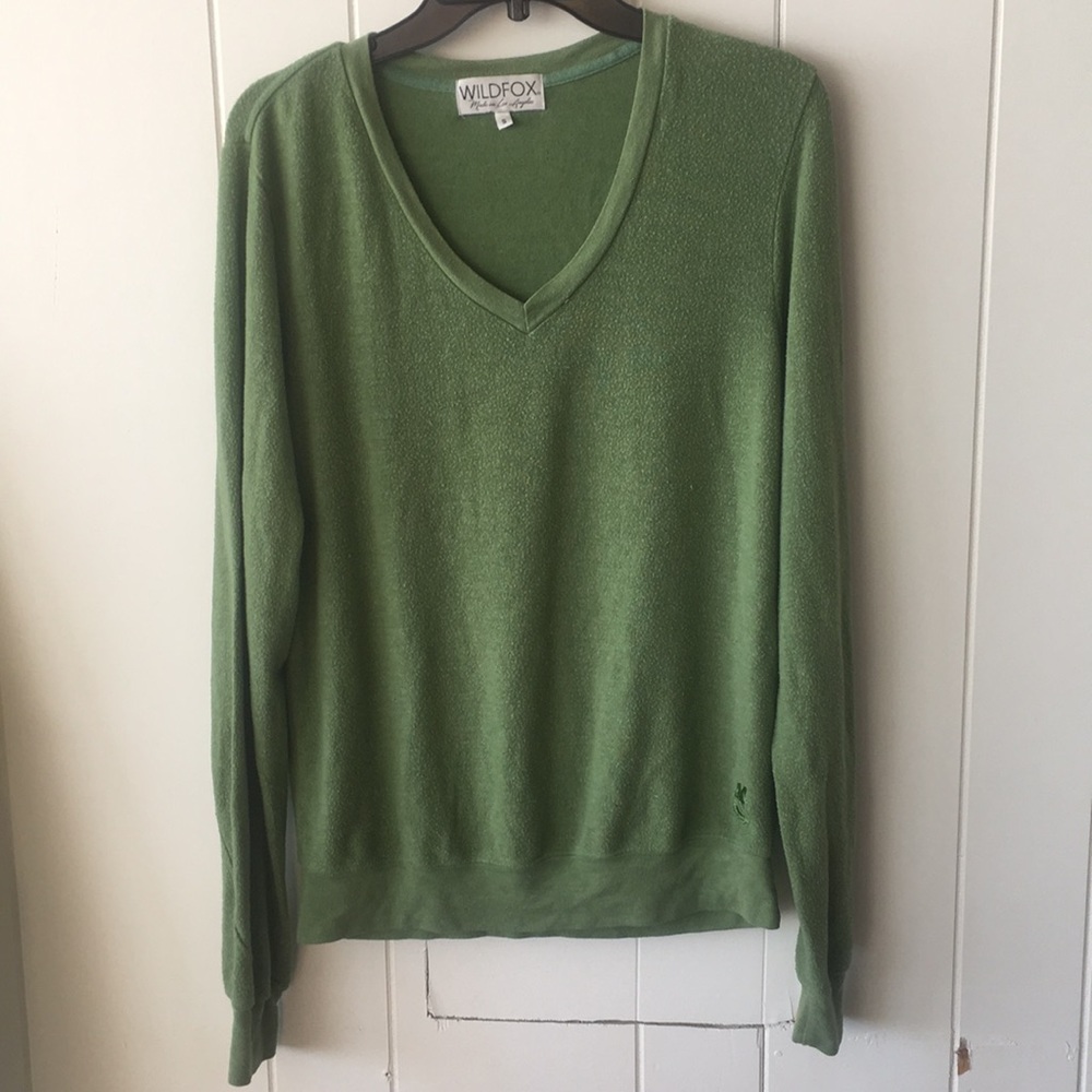 Wildfox V-Neck Pullover
